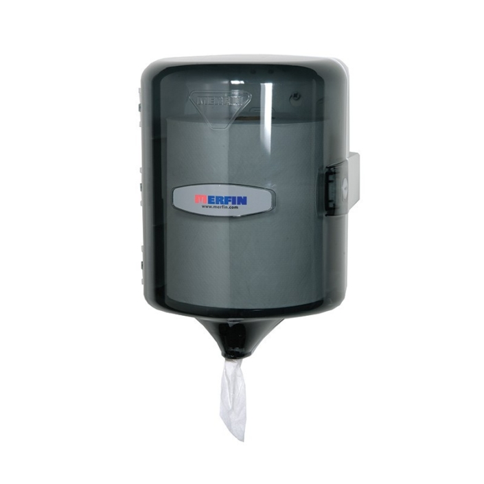 MERFIN DOUBLE TOILET PAPER DISPENSER JUMBO/JUNIOR Dragons Den Janitorial